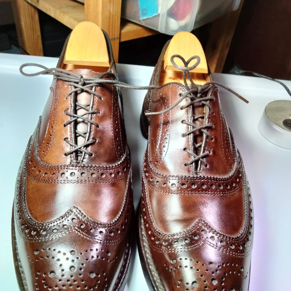 Allen Edmonds Mc Allister wing tips